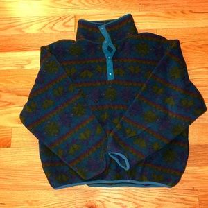 Vintage LL Bean Aztec Pullover